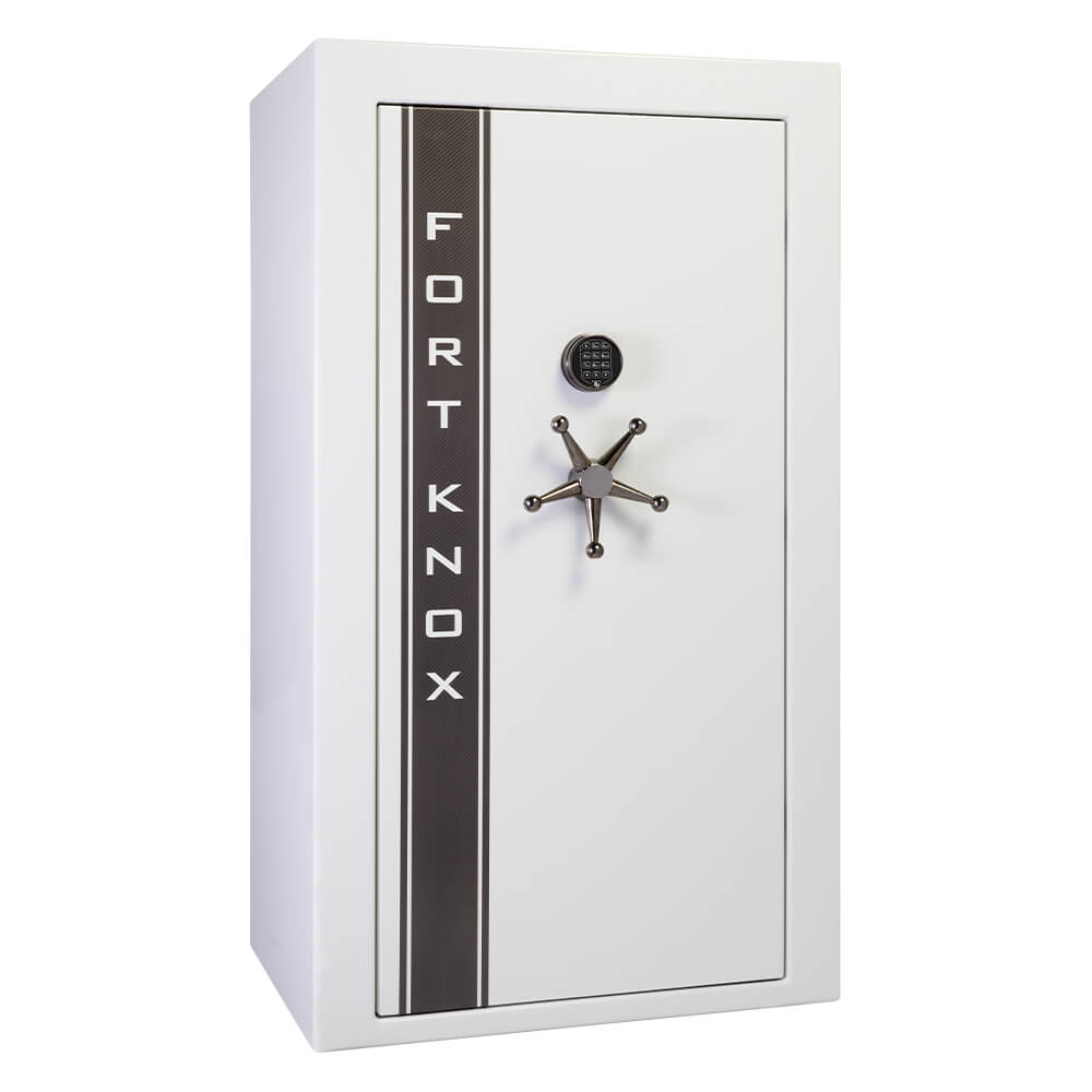 Fort Knox Guardian 6637 gun safe with sturdy steel construction and keypad lock, designed for secure firearm storage.