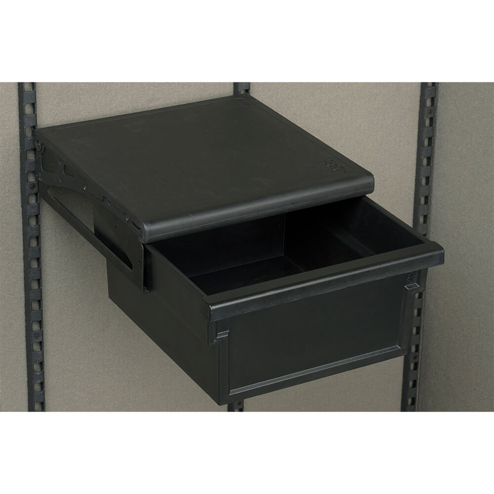 Dean Security Axis Deep Drawer in options, featuring sturdy construction and secure locking mechanism for storage and organization.