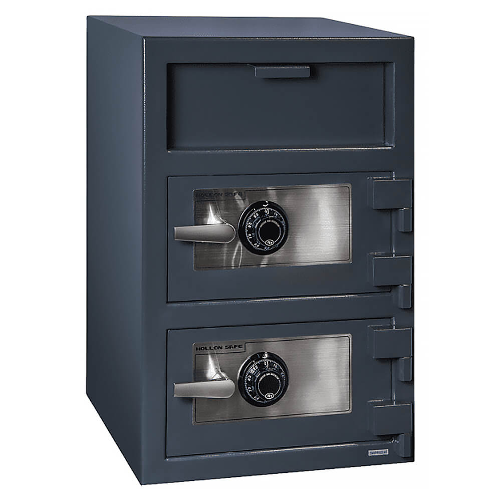 Hollon FD-3020CC Drop Safe Front Loading Double Door - Dean Safe 