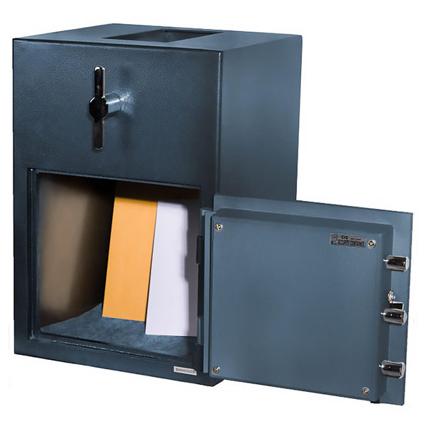 Coffre-fort De Dépôt HOLLON HDS-2014K, Double Clé, Classé UL B, Pour Argent Et Objets De Valeur
