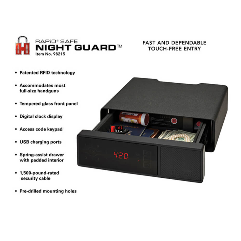 Hornady RAPiD® Safe Night Guard® Handgun Safe - Dean Safe 