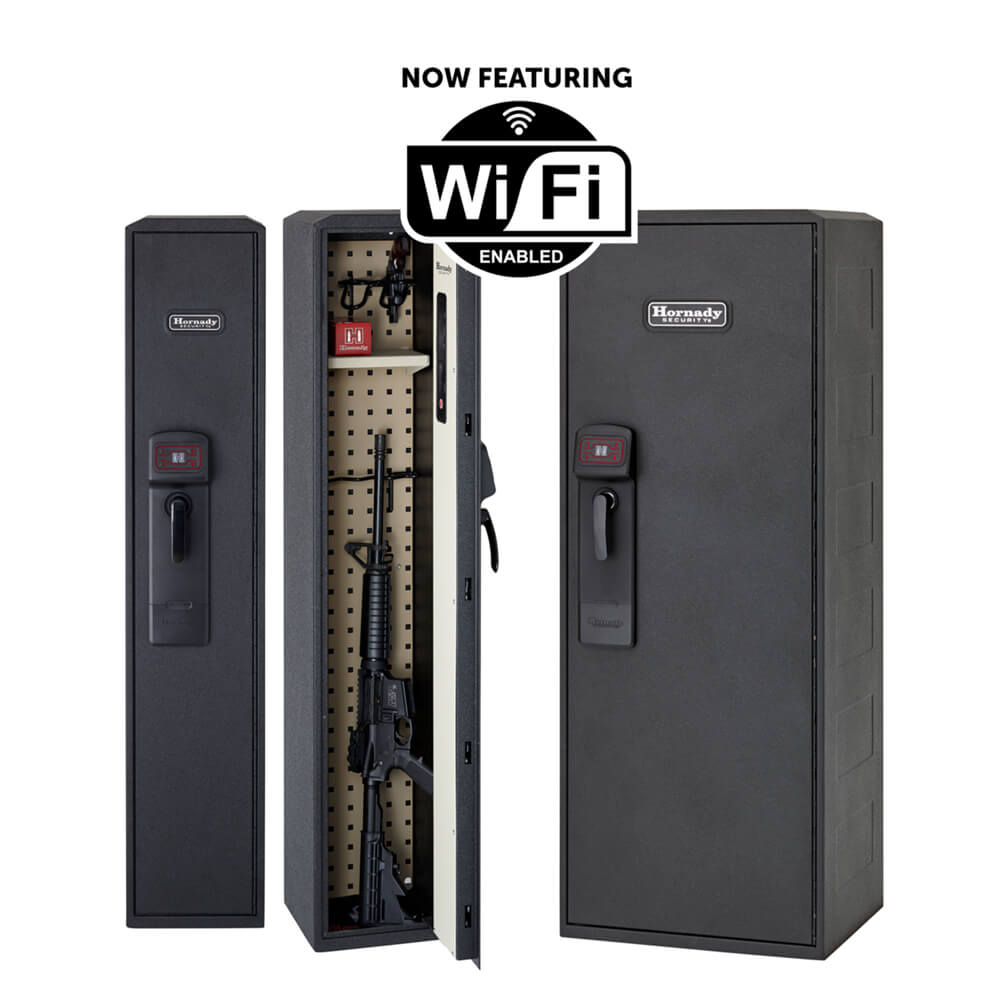 Hornady RAPiD Safe Compact Ready Vault RFID with WIFI 98196WIFI - Dean Safe 