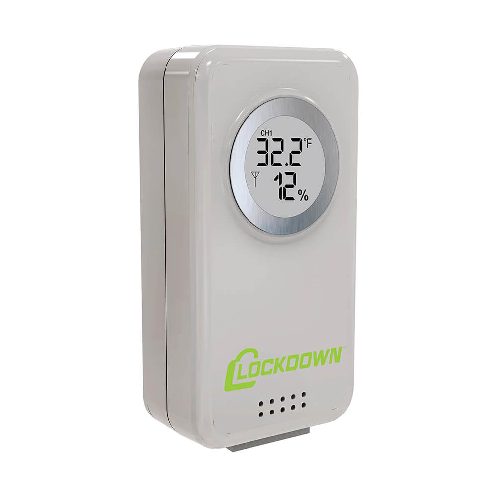 Wireless Gun Safe Digital Hygrometer and Thermometer Temp and
