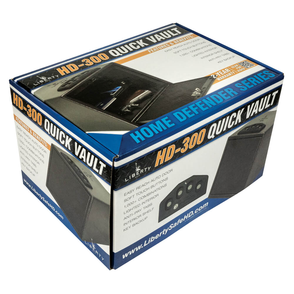 Liberty HD-300 Handgun & Pistol Safe Quick Vault - Dean Safe 