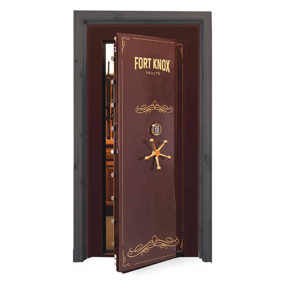 Fort Knox Vault Door Executive Out-Swing 8240 showing the secure, heavy-duty vault door with out-swing design and reinforced steel construction.
