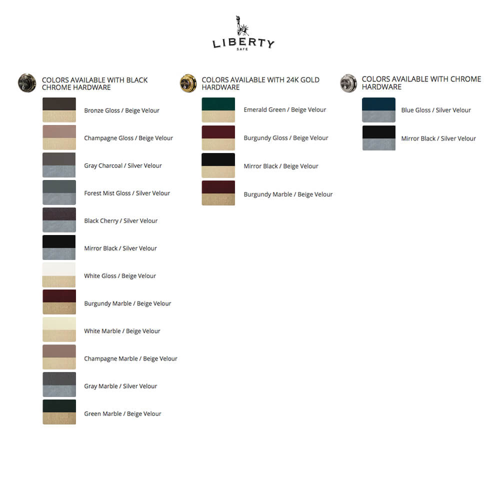 Liberty Gun Safe Presidential 25 PX25 - Dean Safe 