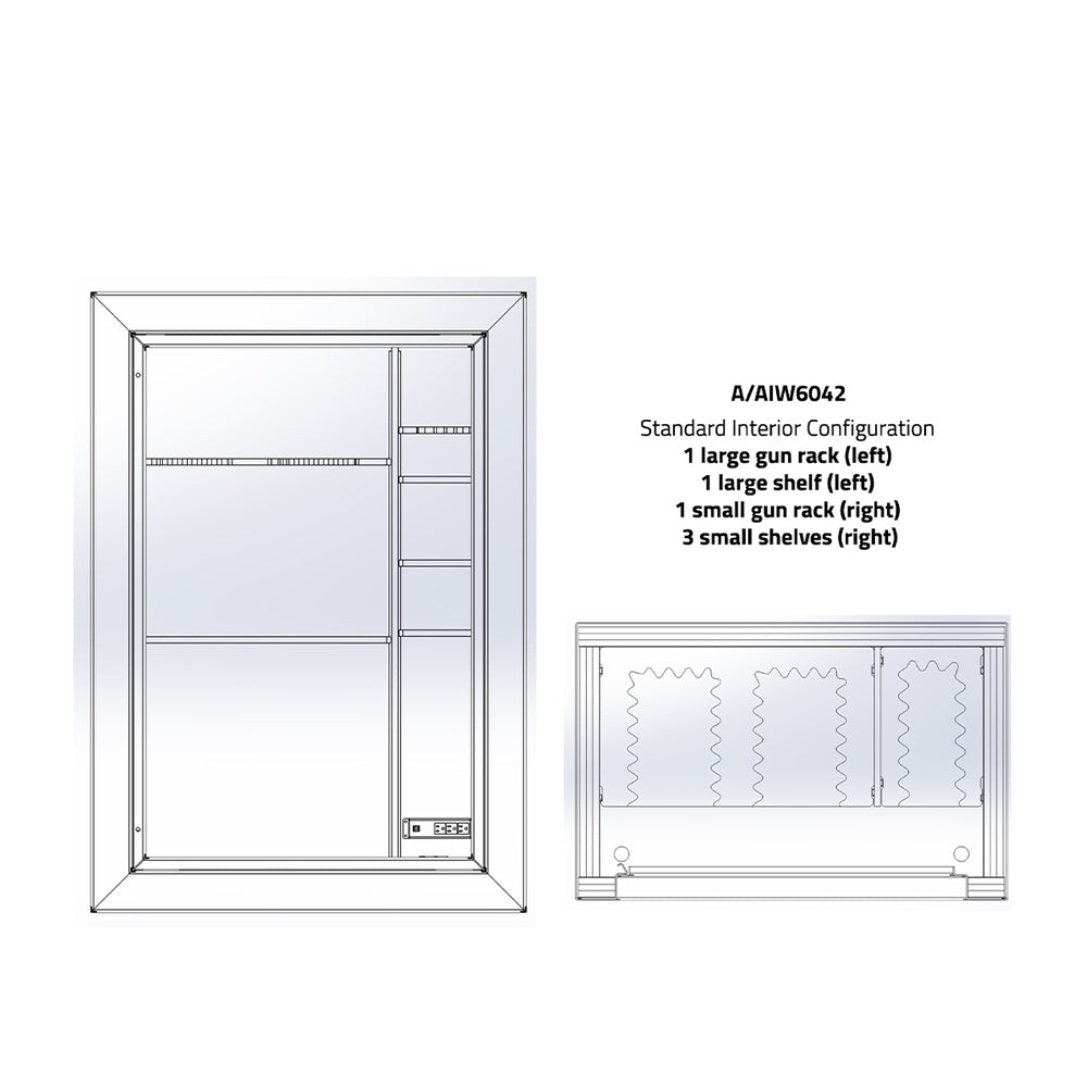 Rhino Ironworks Gun Safe AIW6042X - Dean Safe 