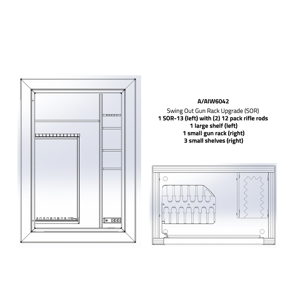 Rhino Ironworks Gun Safe AIW6042X - Dean Safe 