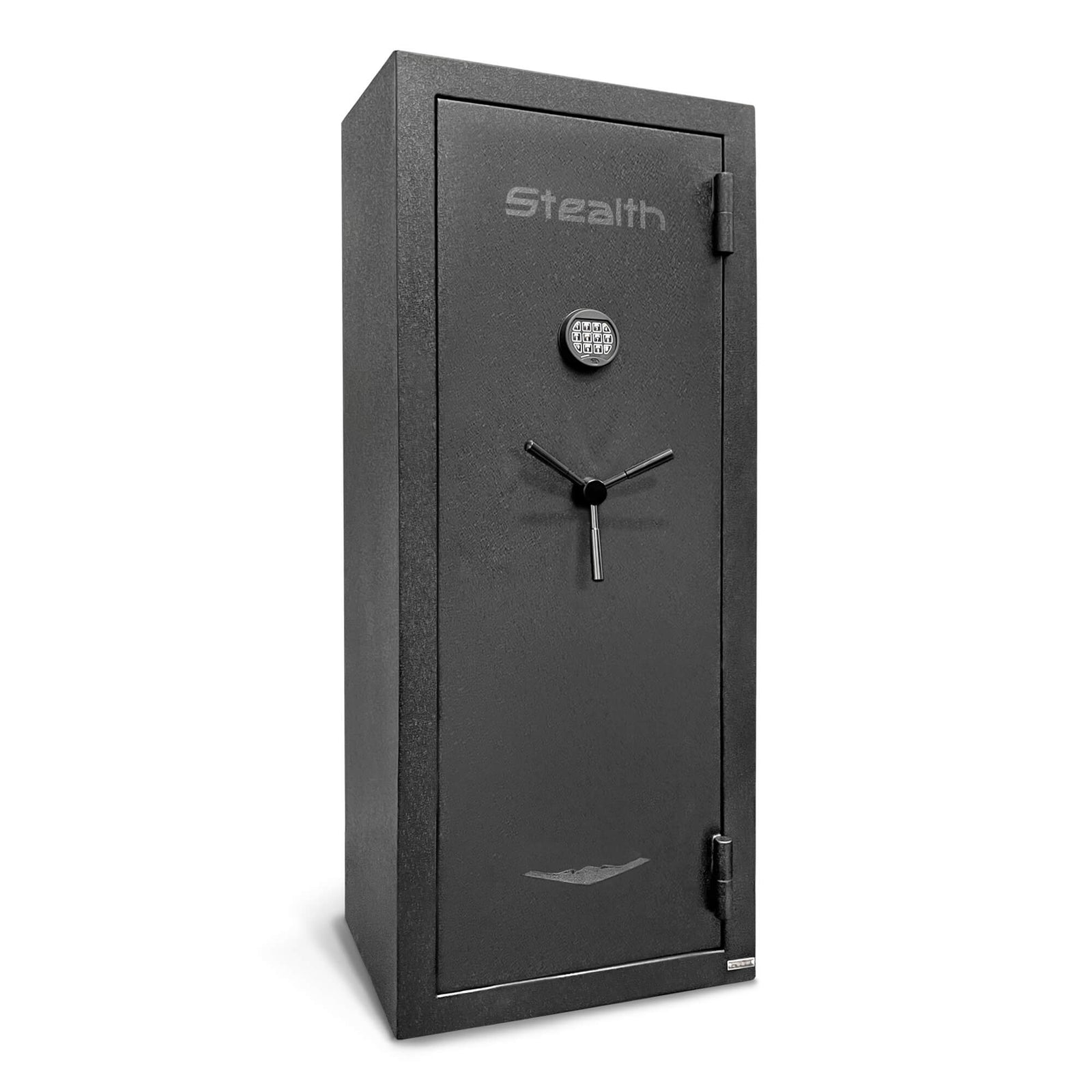 Stealth Essential Gun Safe EGS23 with secure locking mechanism, compact design, and durable steel construction.