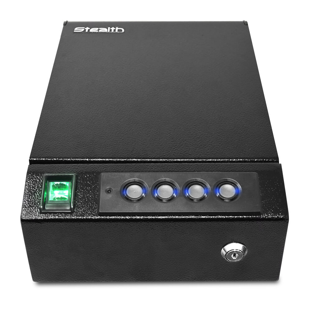 Stealth Top Vault Quick-Access Biometric Pistol Safe TV1 - Dean Safe 