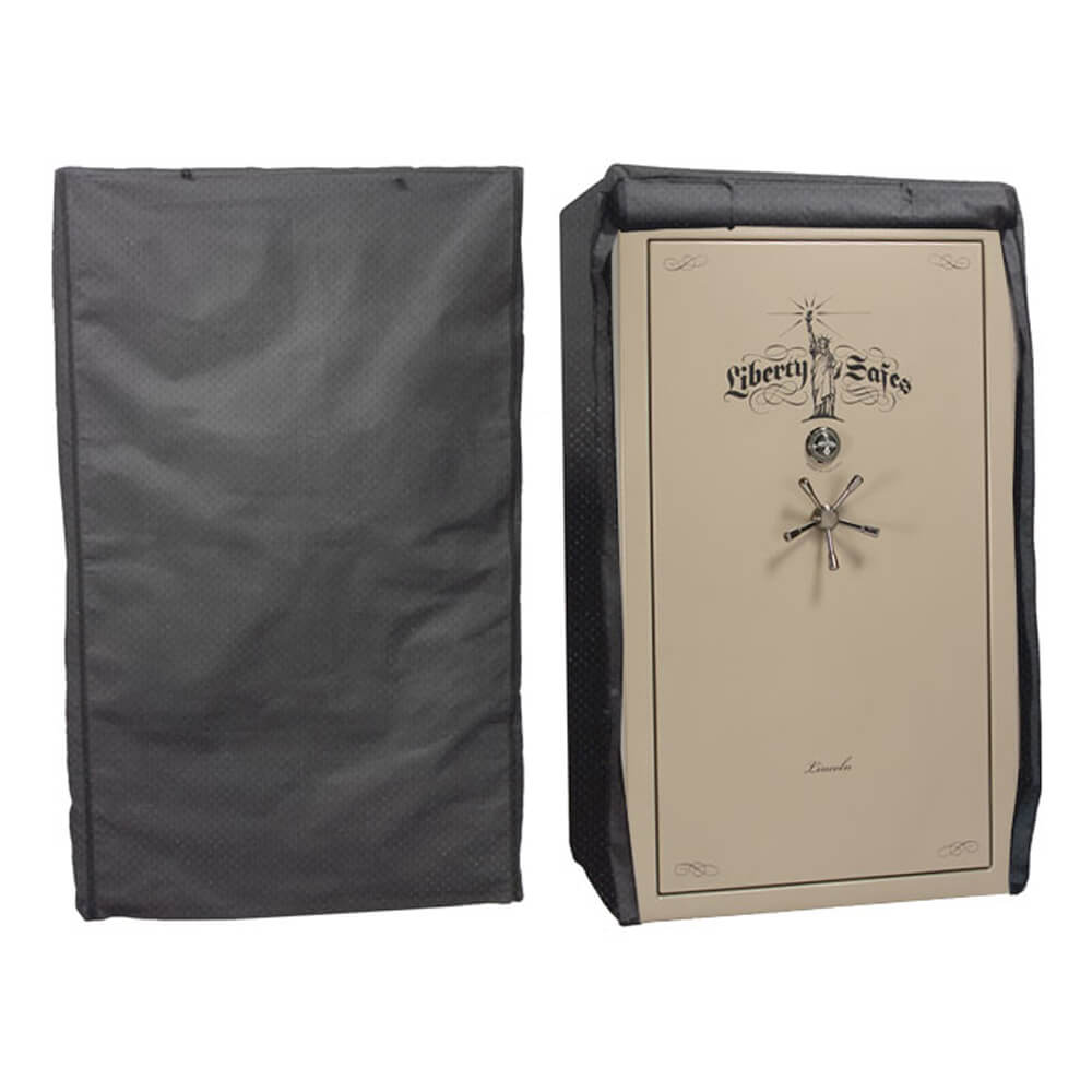 Liberty Gun Safe Cover Size: 30-35 Charcoal Gray Full Concealment - Dean Safe 