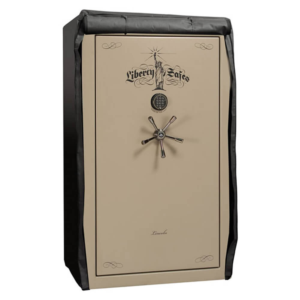 Liberty Gun Safe Cover Size: 30-35 Charcoal Gray Full Concealment - Dean Safe 