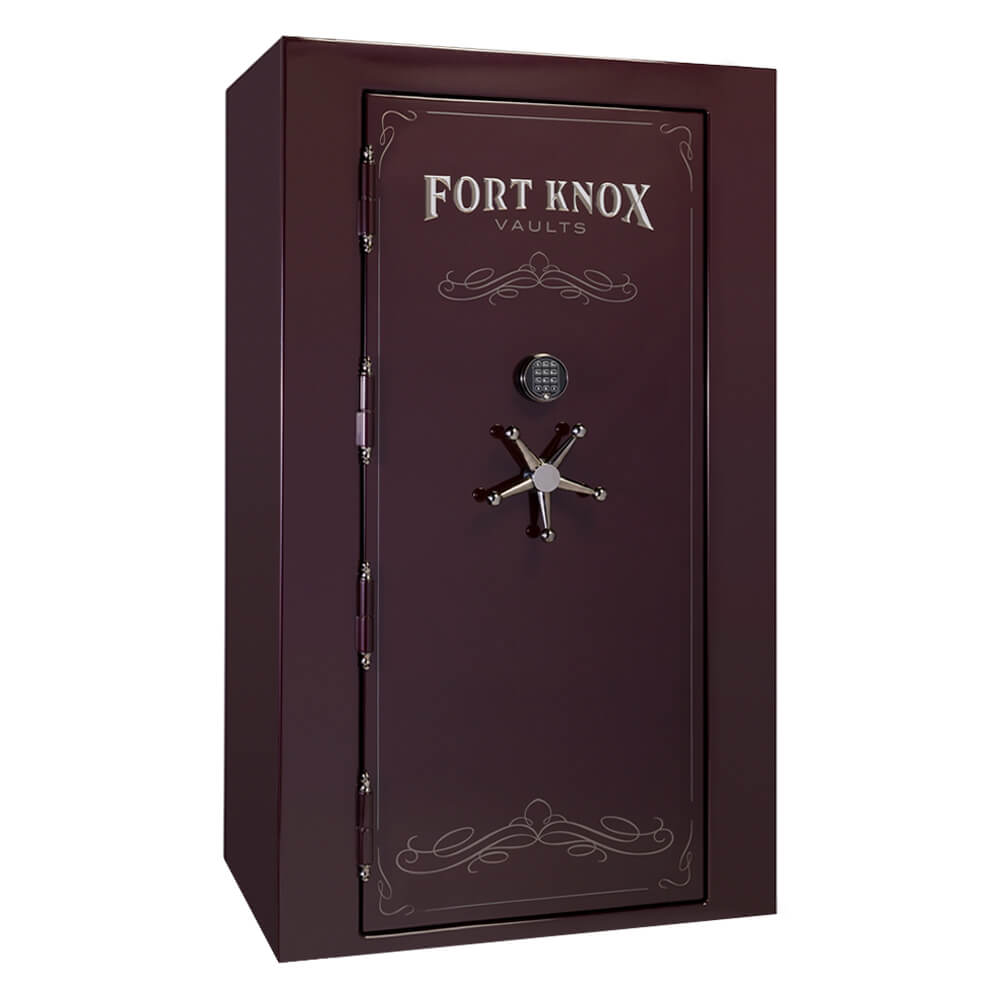 Fort Knox Legend 7241 gun safe with reinforced steel body, digital keypad lock, and secure locking bolts for firearm safety.