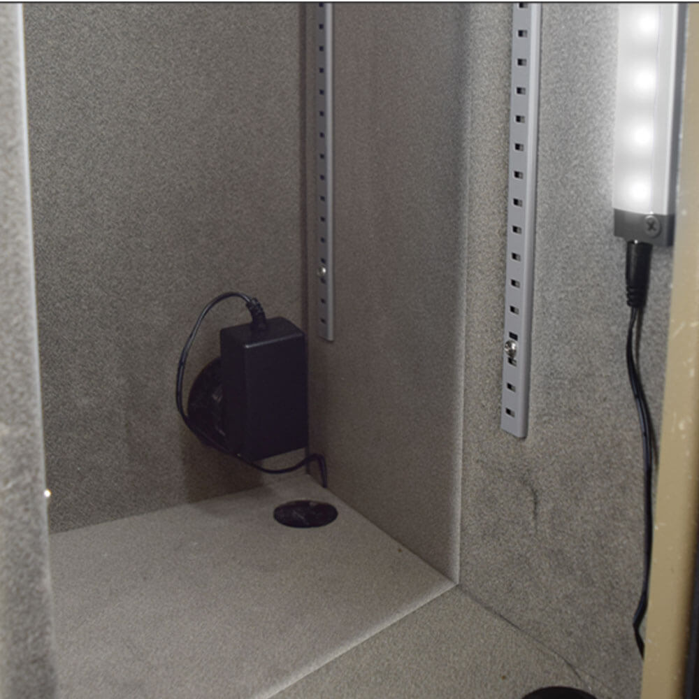 American Security LED Light Kit Two 36" Wands AC Power AMSEC HIWL120 - Dean Safe 