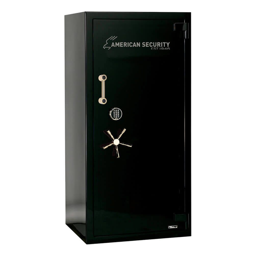 American Security RF6528 TL-30 high security gun safe with digital lock and sturdy steel construction.