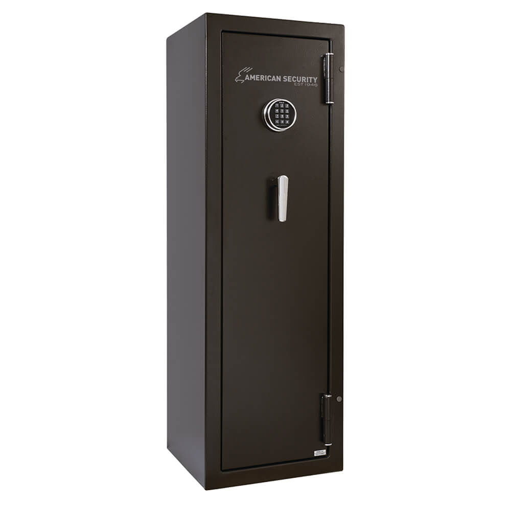 American Security TF5517 gun safe with sturdy steel construction and digital lock, designed for secure firearm storage.