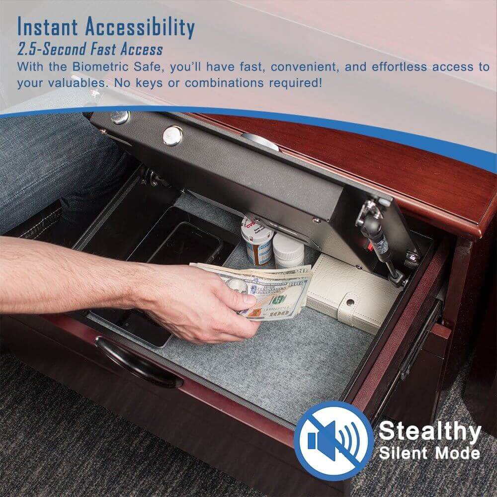 Barska Top Opening Biometric Safe AX11556 - Dean Safe 