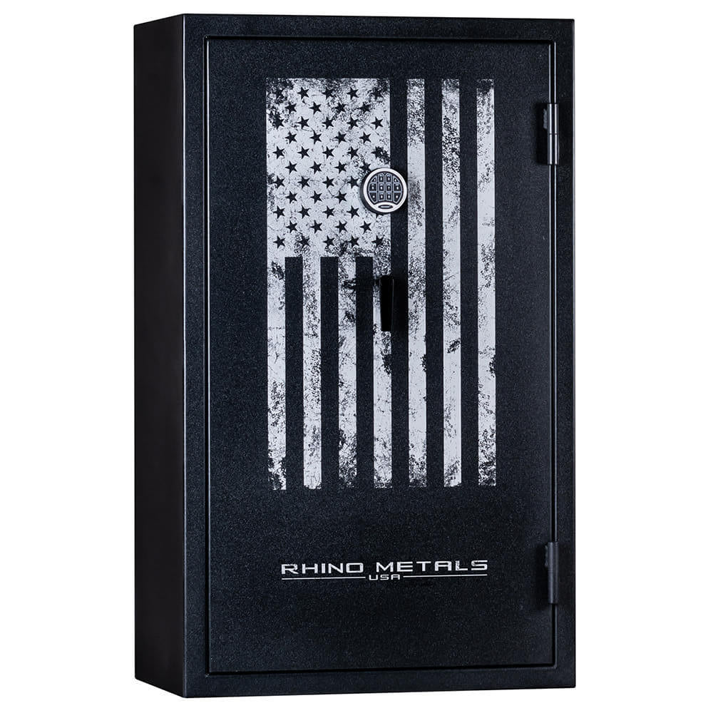 Rhino Basic Gun Safe RBFX6036ECS USA Flag Safe - Dean Safe
