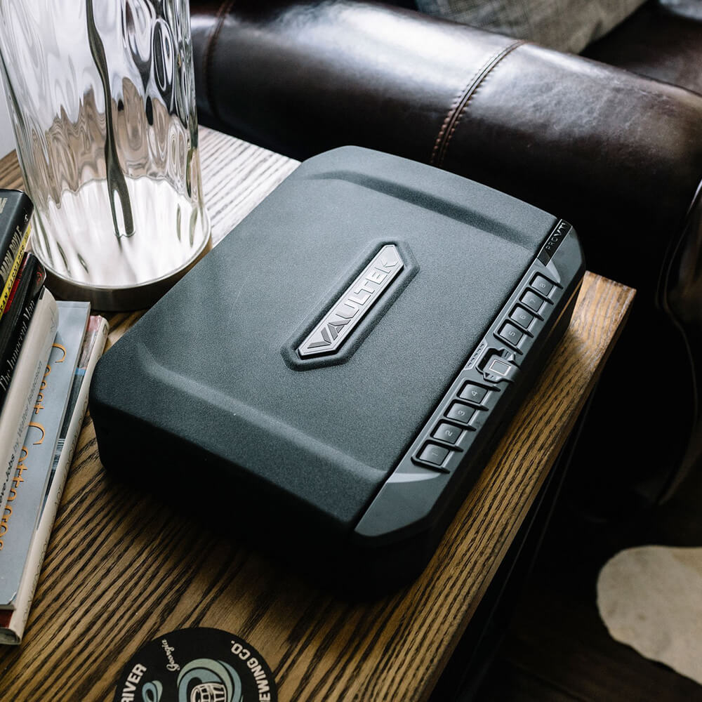 Vaultek VTi Portable Biometric, Bluetooth & Electronic Smart Handgun Safe - Dean Safe 